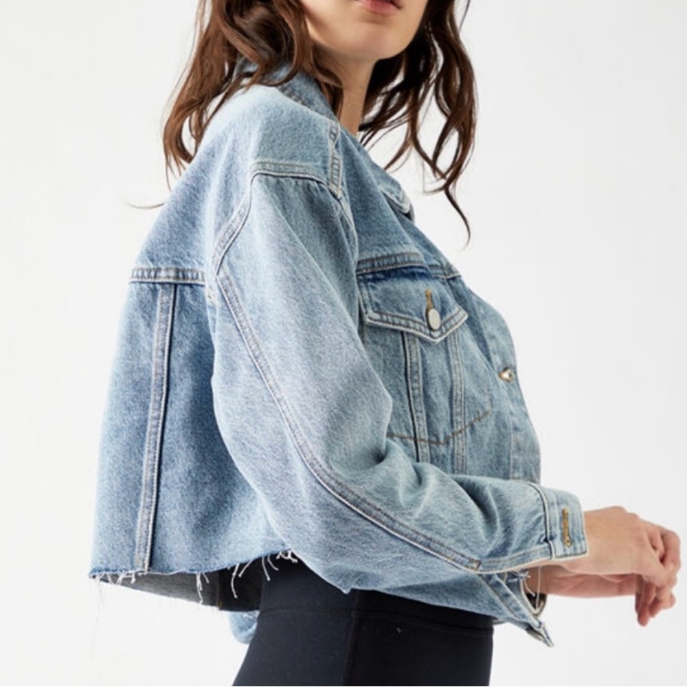 UO BDG cropped denim jacket - S